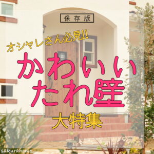 【徳島県新築コラム VOL.163「オシャレさん必見！かわいいたれ壁大特集」】
